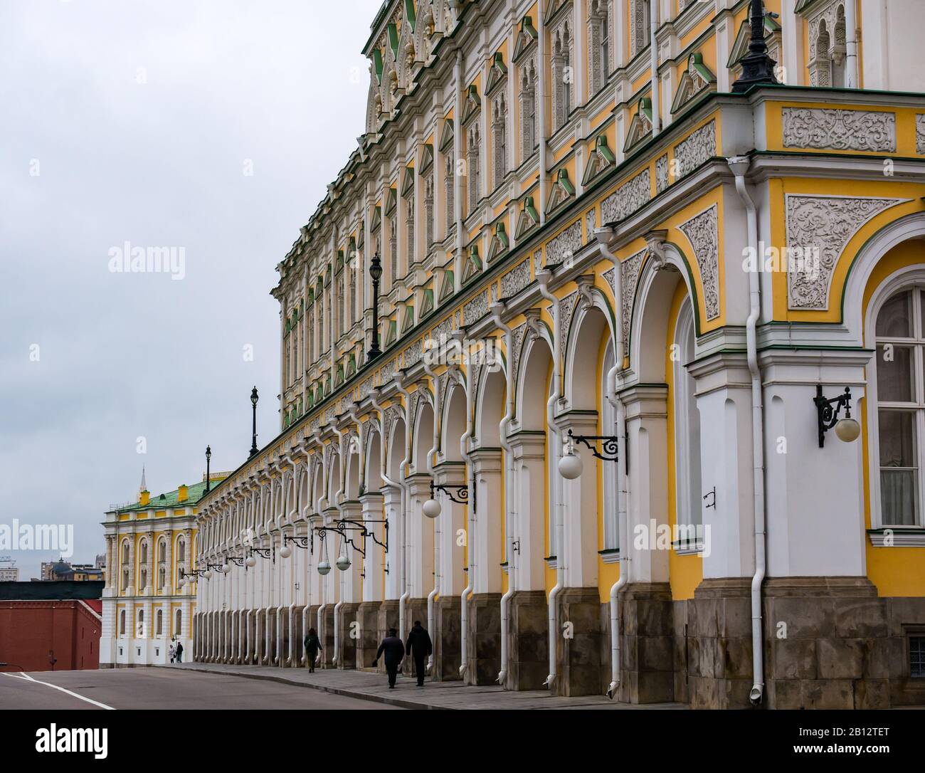 The Grand Kremlin Palace, Kremlin, Moscow, Russian Federation Stock Photo