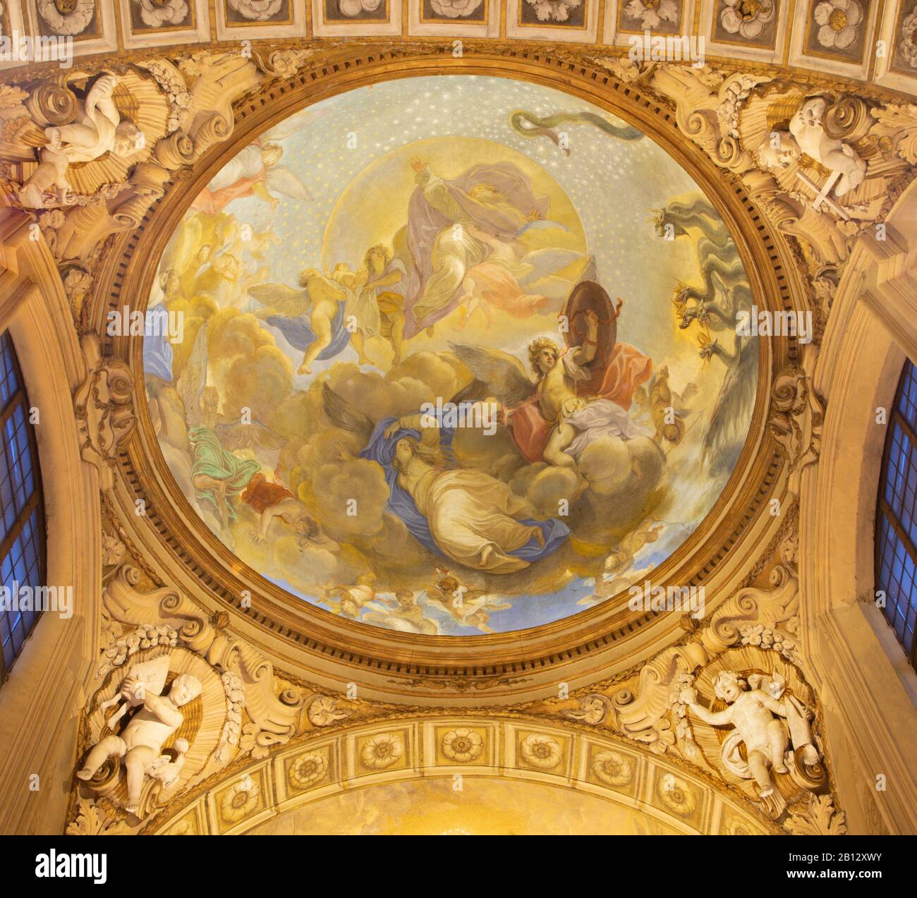 St. michael archangel paint hi-res stock photography and images - Alamy