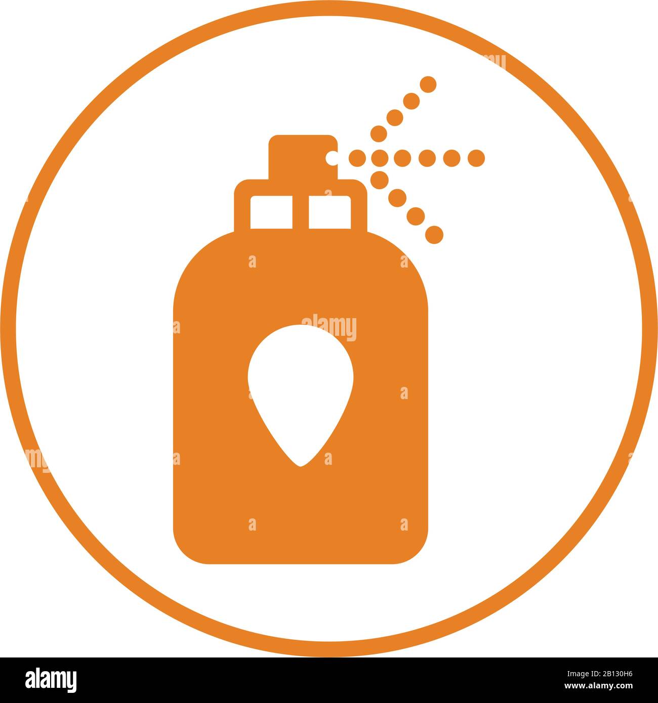 Gas cylinder icon Stock Vector