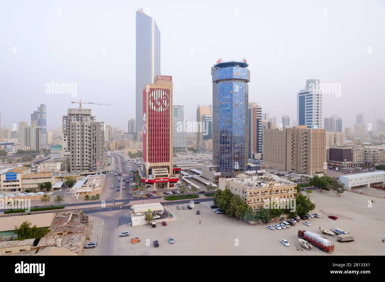 Downtown,Kuwait City,Arabian Peninsula,West Asia Stock Photo