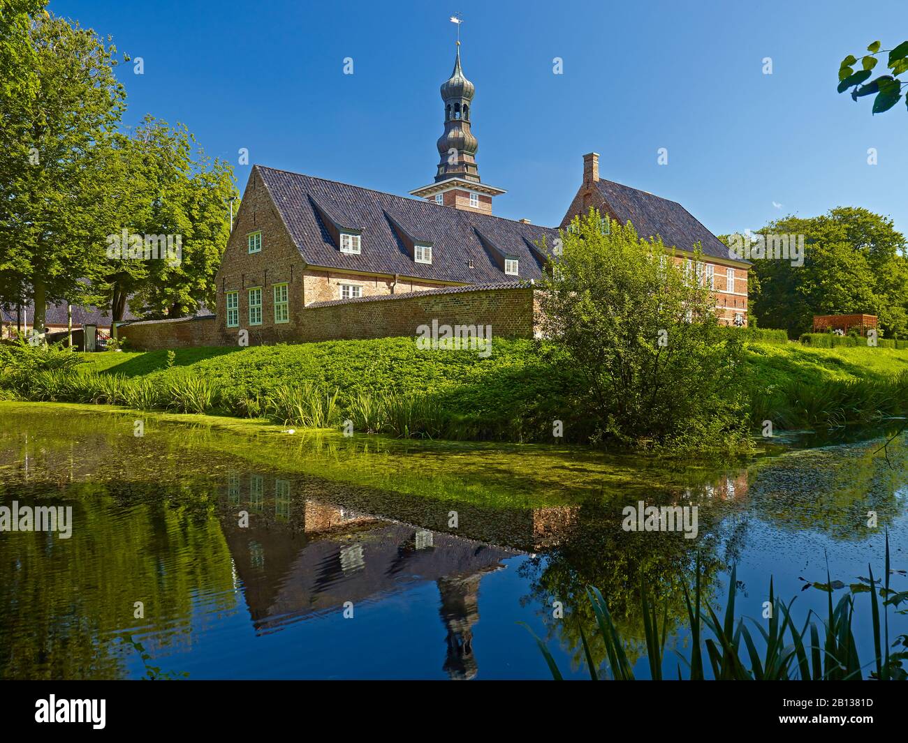 Castle Husum,Kreis Nordfriesland,Schleswig-Holstein,Germany Stock Photo