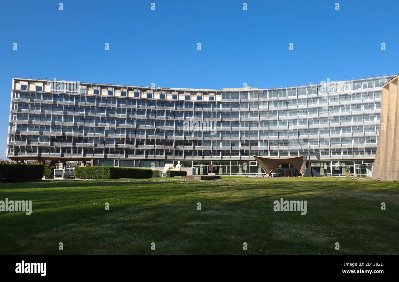 UNESCO à Paris en métro