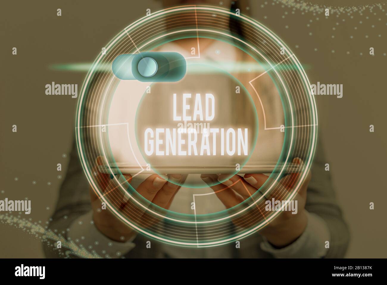 Word writing text Lead Generation. Business photo showcasing process of ...