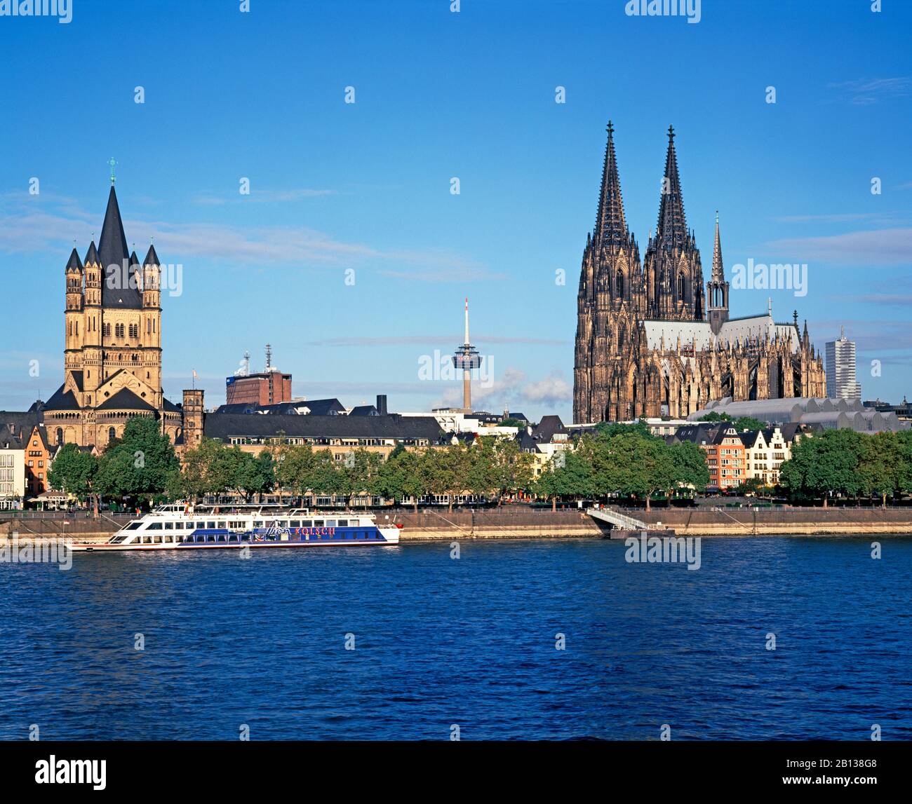 Cologne Cathedral,North Rhine-Westphalia,Germany Stock Photo