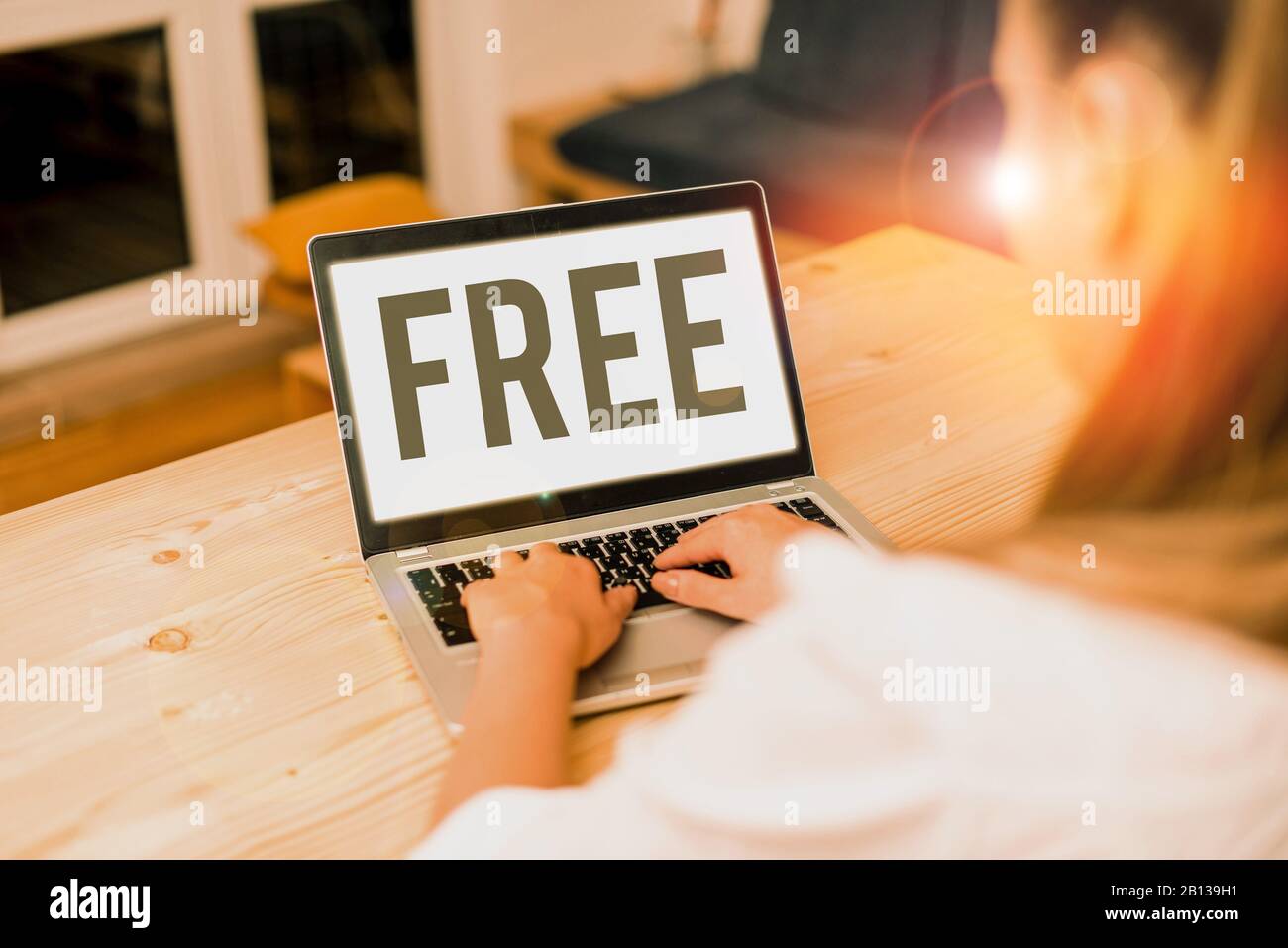 Writing note showing Free. Business concept for Enjoying ...