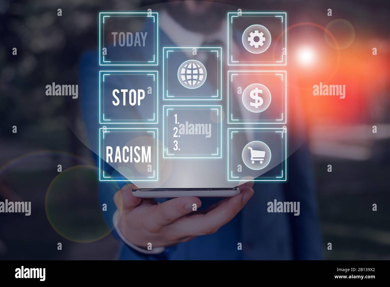 End Racsism Writing Handwriting text writing Stop Racism. Conceptual photo end the ...