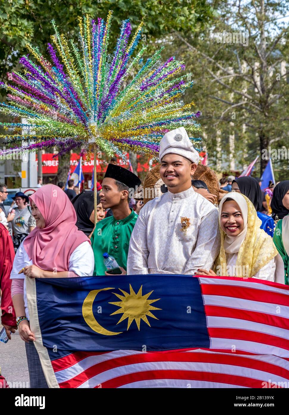 The Annual Multi Cultural Festival held in Canberra, ACT, Australia. Stock Photo