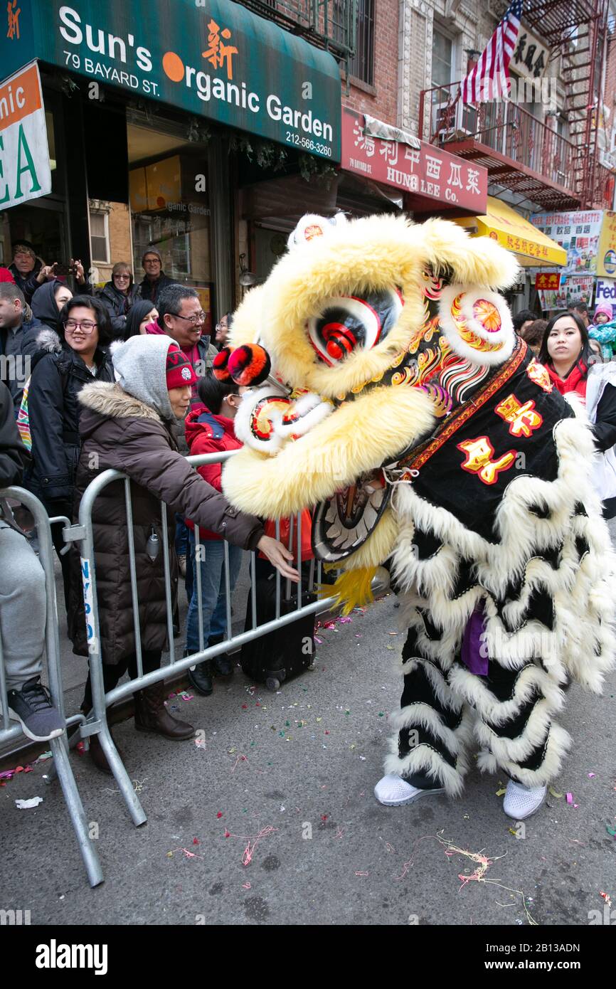 New York City Chinese New Year Parade Stock Photo Alamy