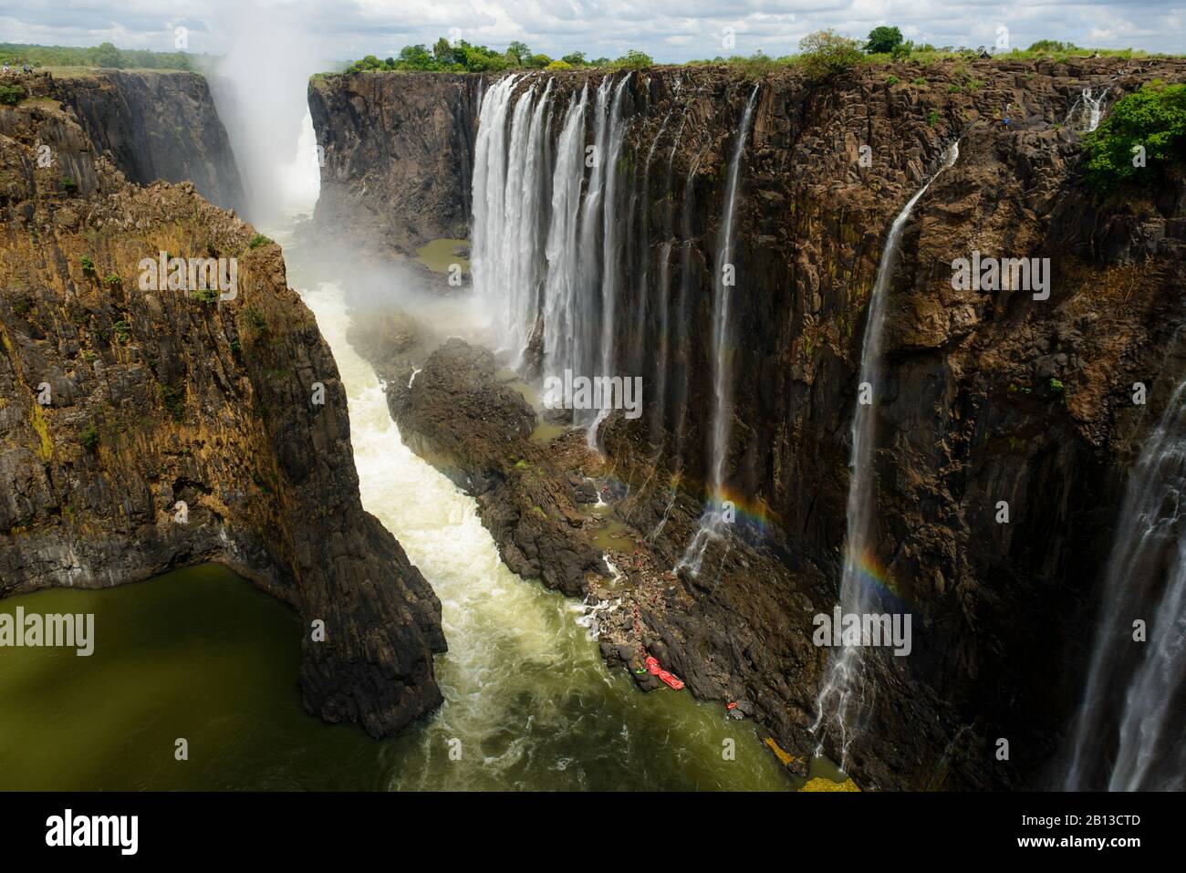 Victoria Falls,Zambia,Africa Stock Photo