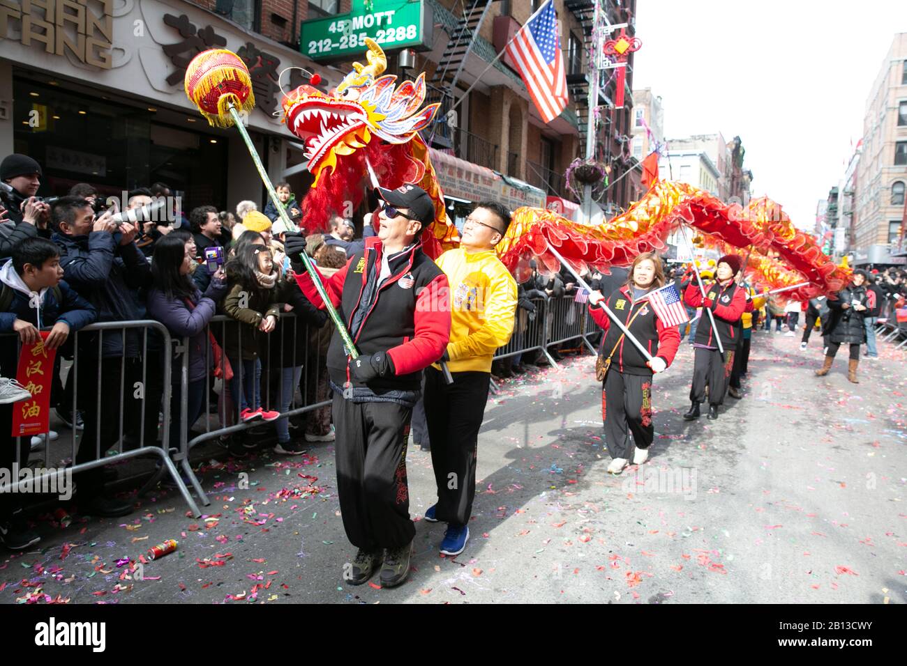 New York City Chinese New Year Parade Stock Photo Alamy