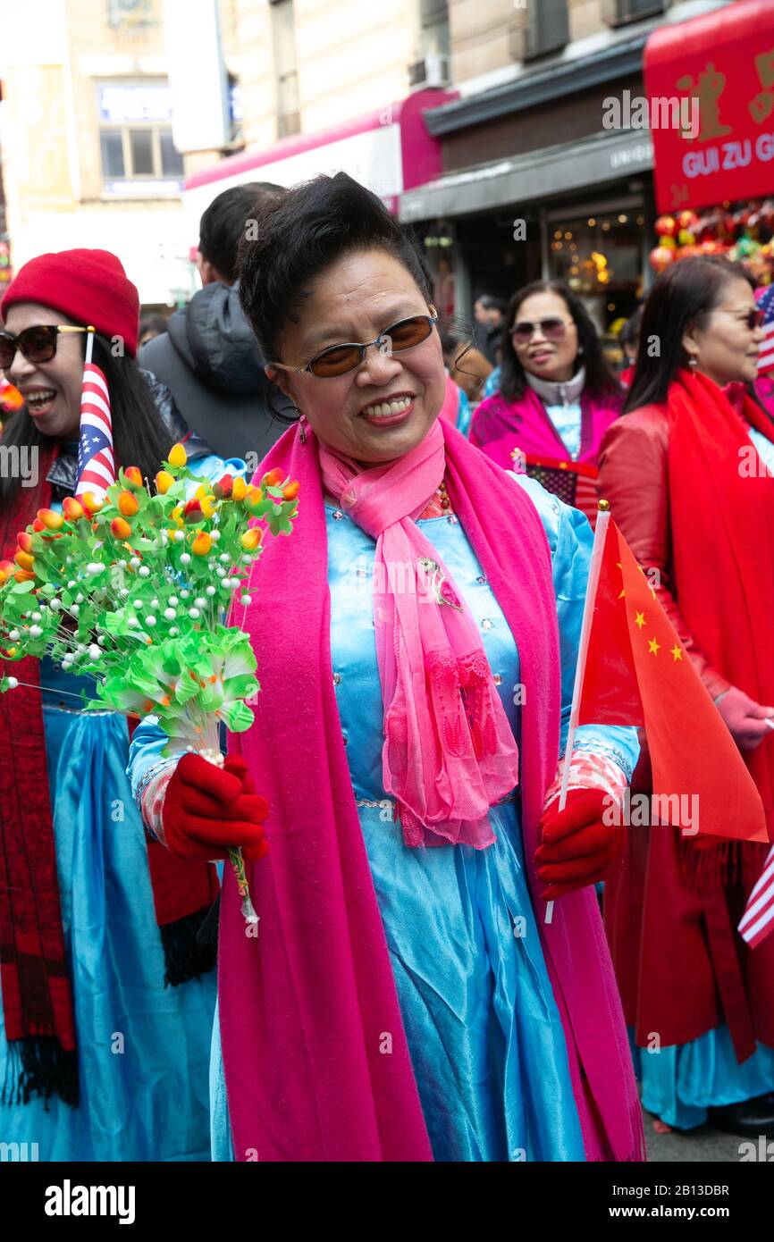 New York City Chinese New Year Parade Stock Photo Alamy