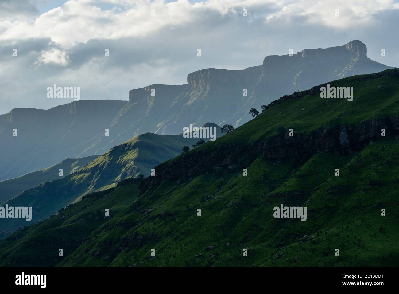 The Drakensberg Range,Kwazulu Natal,South Africa Stock Photo - Alamy
