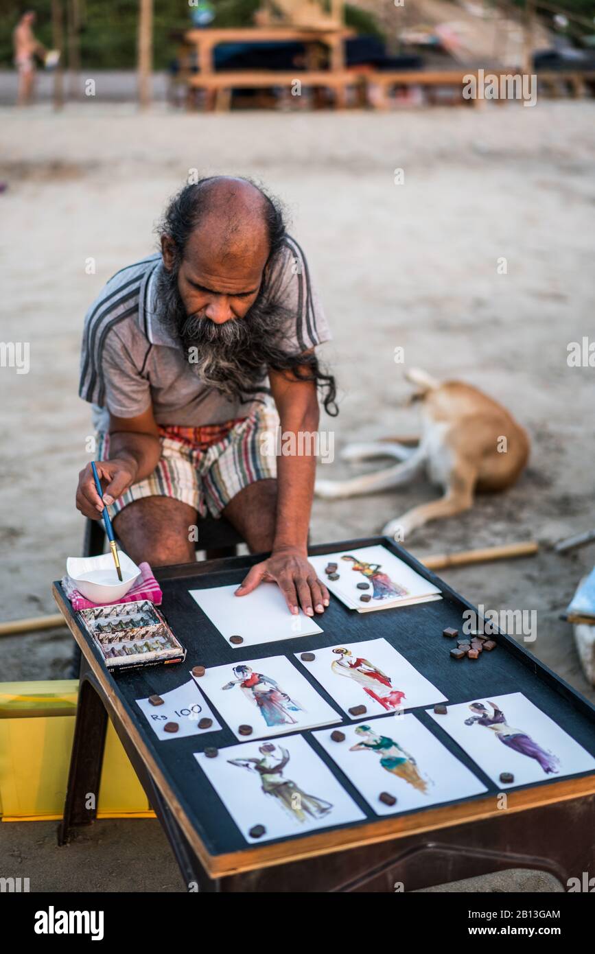Teenager drawing asia art hi-res stock photography and images - Alamy