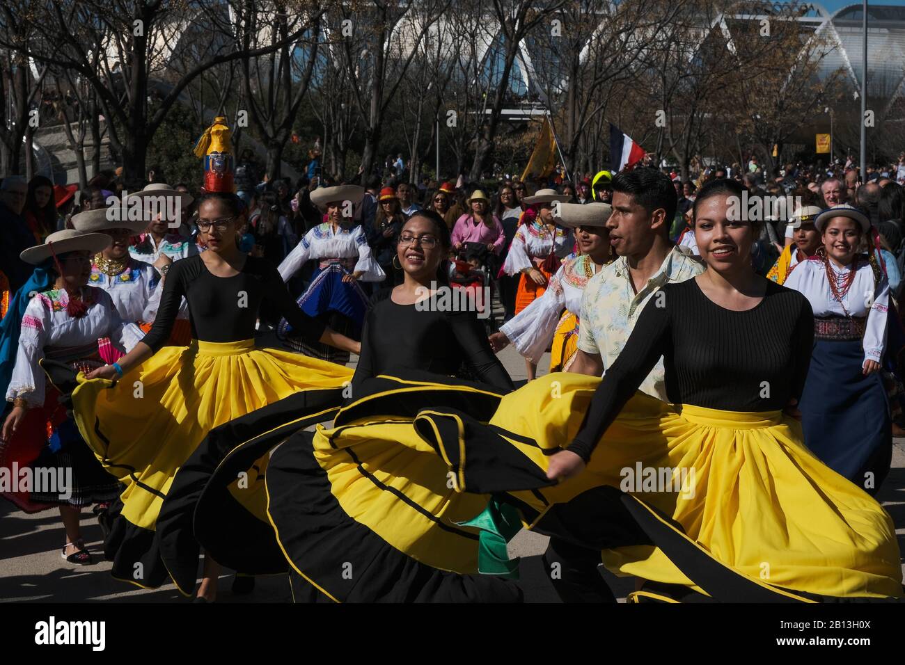 Madrid, Spain. 22nd Feb, 2020. during Carnaval Parade in Madrid on Saturday, 22 February 2020. Credit: CORDON PRESS/Alamy Live News Stock Photo