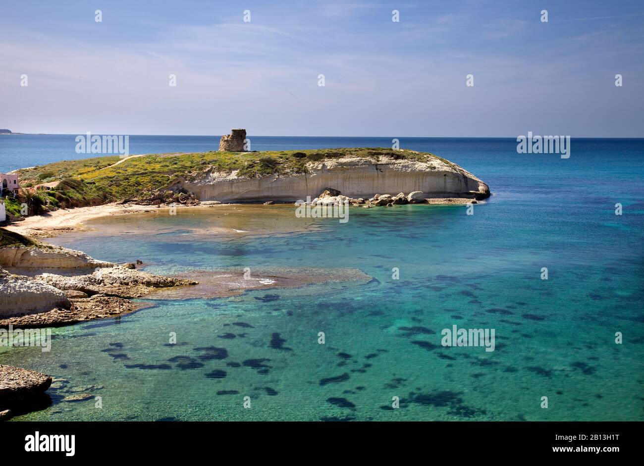 West coast of Sardinia. Italy Stock Photo