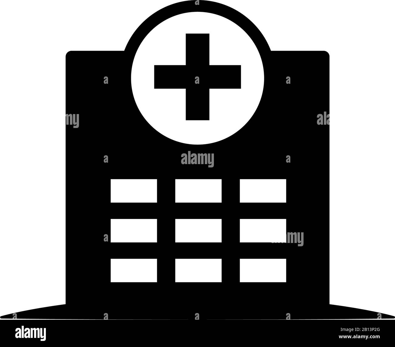 hospital icon design template Stock Vector Image & Art - Alamy