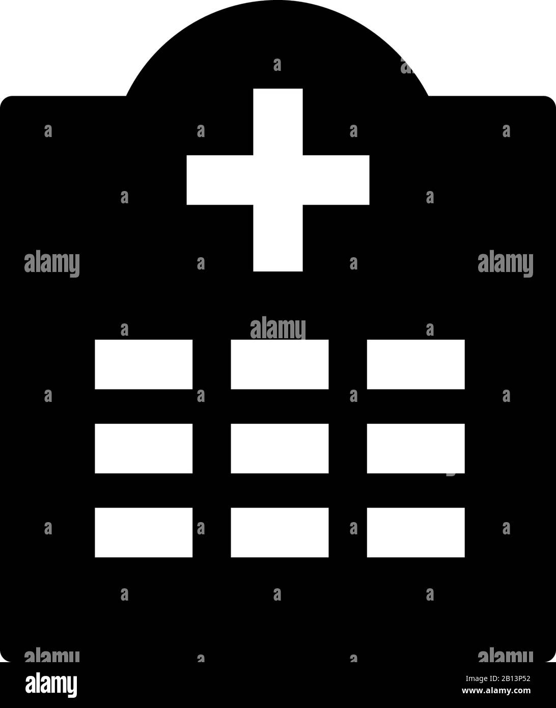 hospital icon design template Stock Vector Image & Art - Alamy