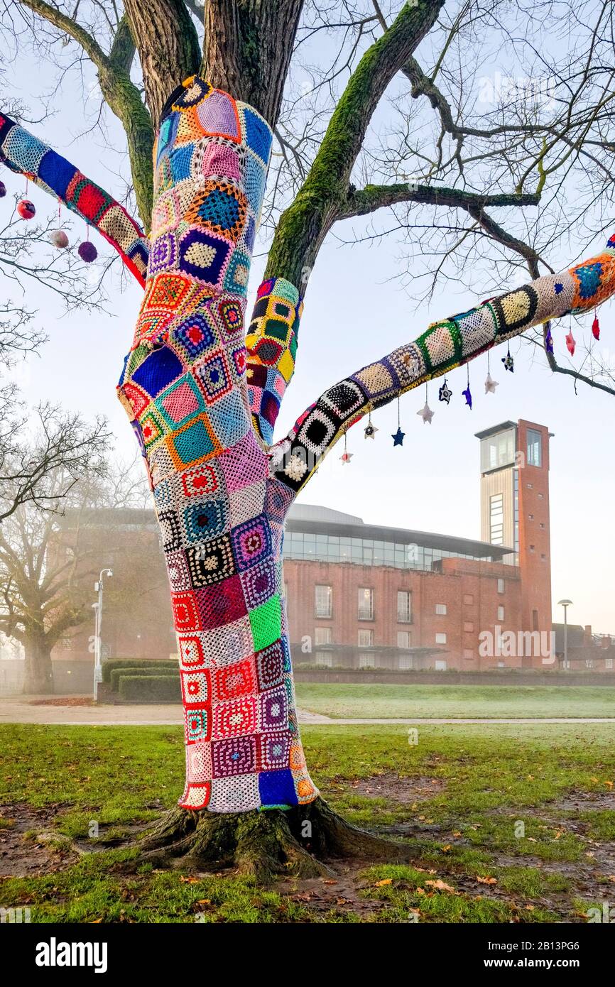 Remembering Tree, Stratford upon Avon, Warwickshire, England, UK Stock Photo