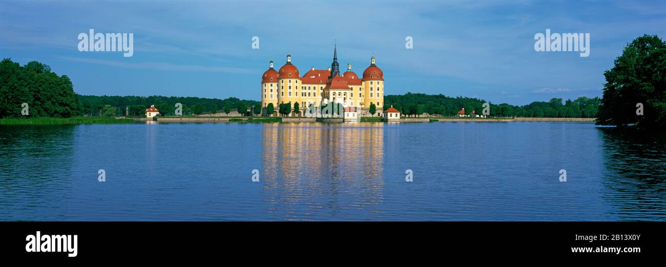 Moritzburg Castle,Moritzburg,Saxony,Germany Stock Photo