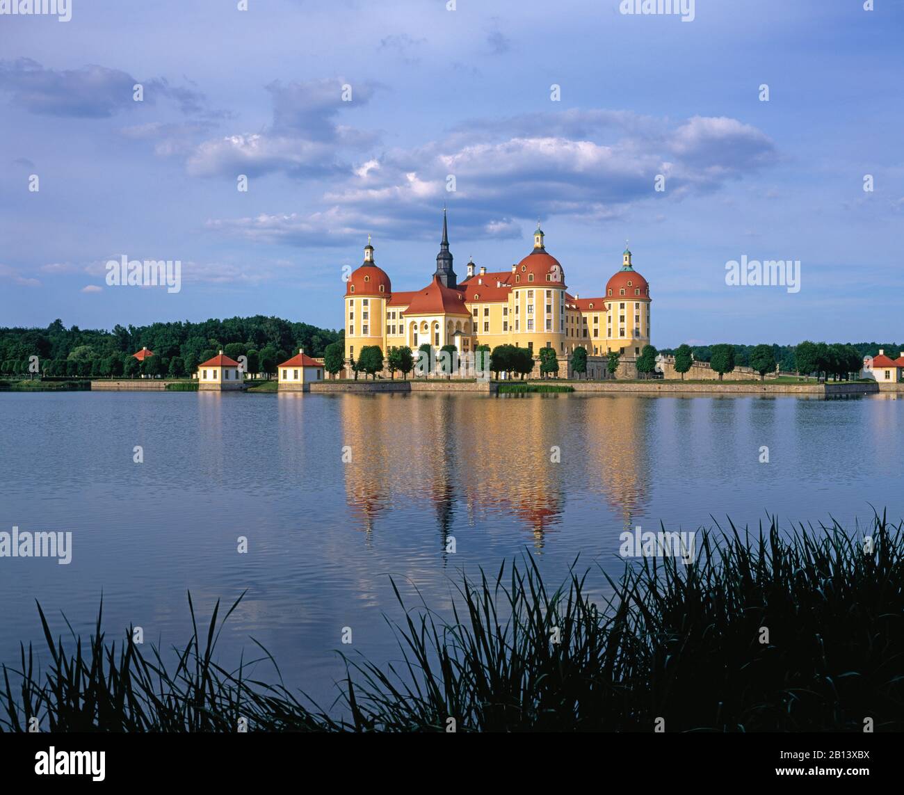 Moritzburg Castle,Moritzburg,Saxony,Germany Stock Photo