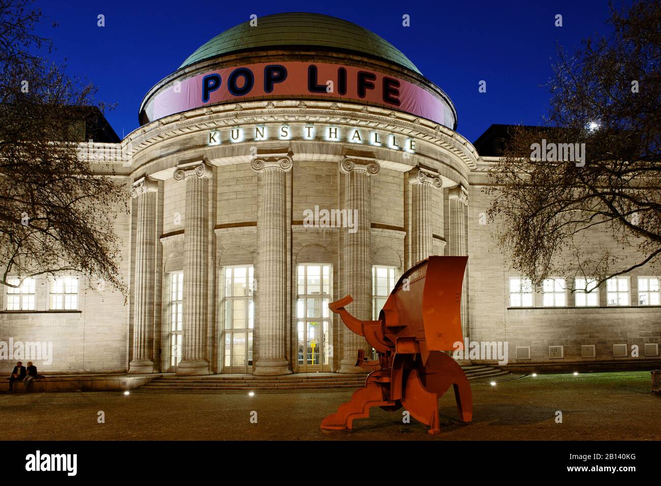 Alte Kunsthalle art gallery, Ballindamm, Free and Hanseatic City of Hamburg, Germany, Europe Stock Photo