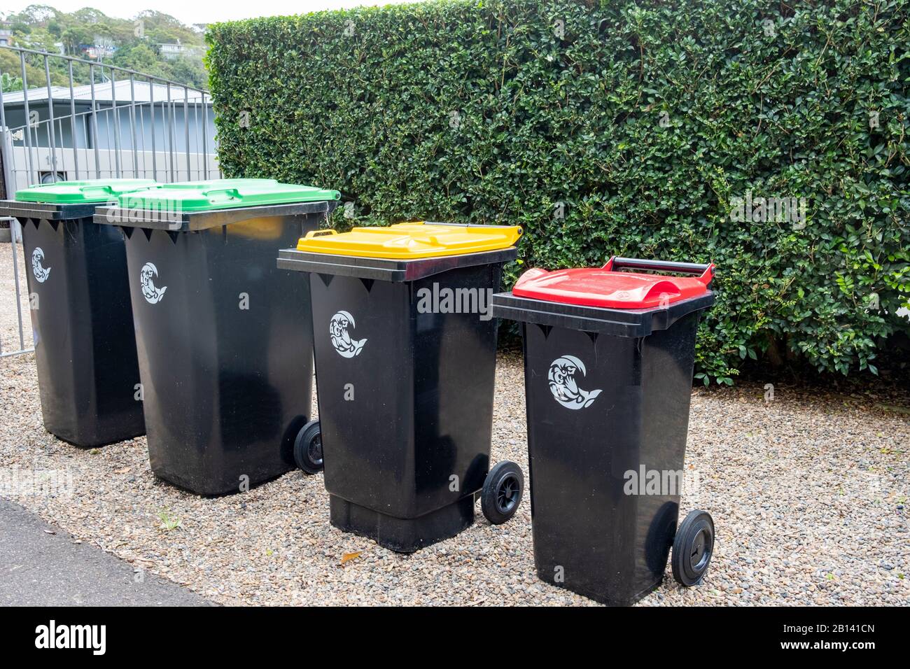 Australian garbage bin collection hires stock photography and images