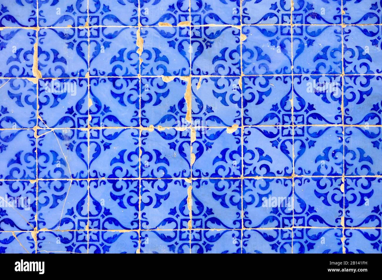 Flowing, Azulejos, Lisbon, Portugal, Europe Stock Photo