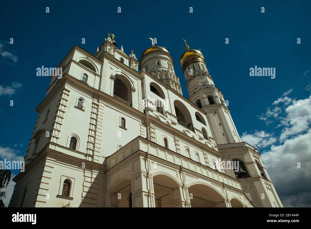 Bell tower Ivan the Great, Kremlin in Moscow, Russia Stock Photo