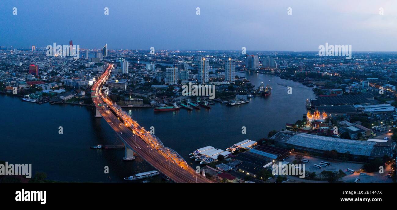 City views of bangkok thailand hi-res stock photography and images - Alamy