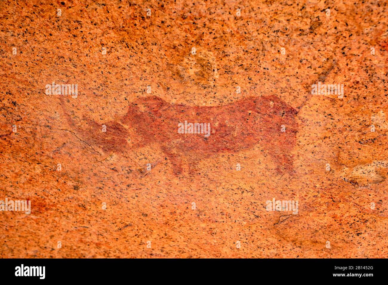 Pontok Mural painting, Pontok Mountains, Namibia Stock Photo - Alamy