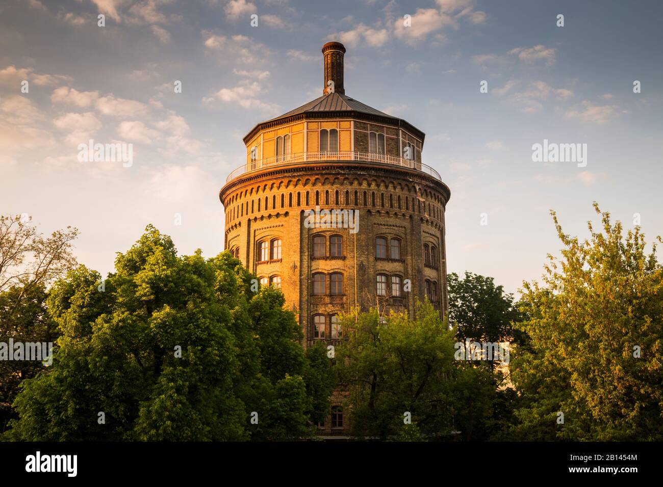Water Tower, Prenzlauer Berg, Berlin Stock Photo