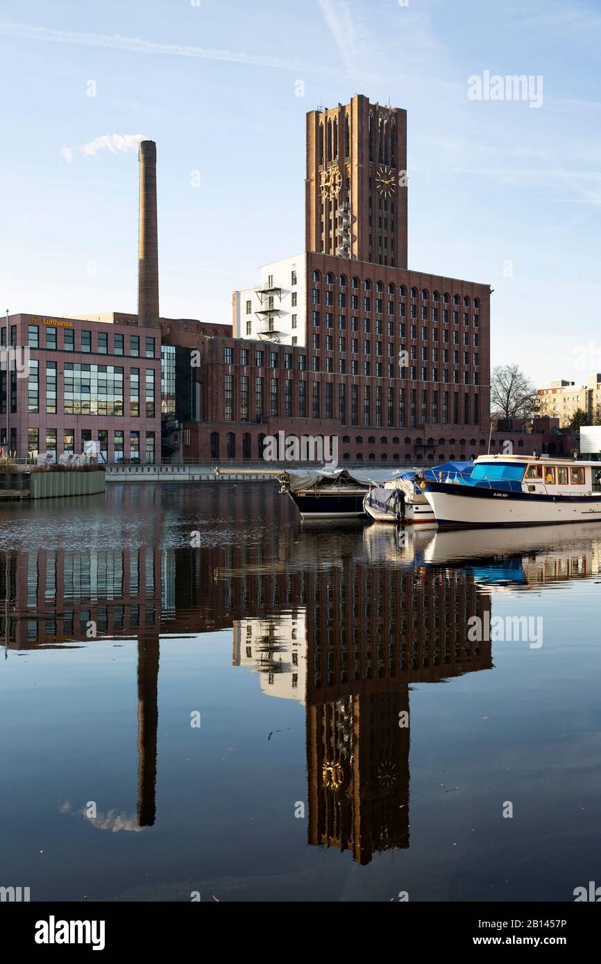 Ullstein House at Tempelhofer Hafen, Tempelhof, Berlin Stock Photo