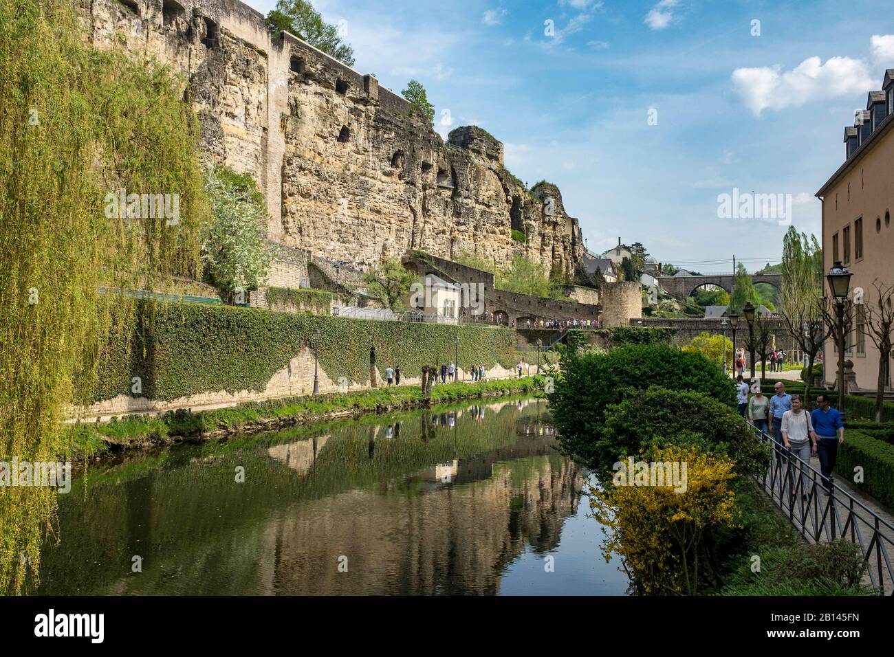 Old Town, Luxembourg Stock Photo