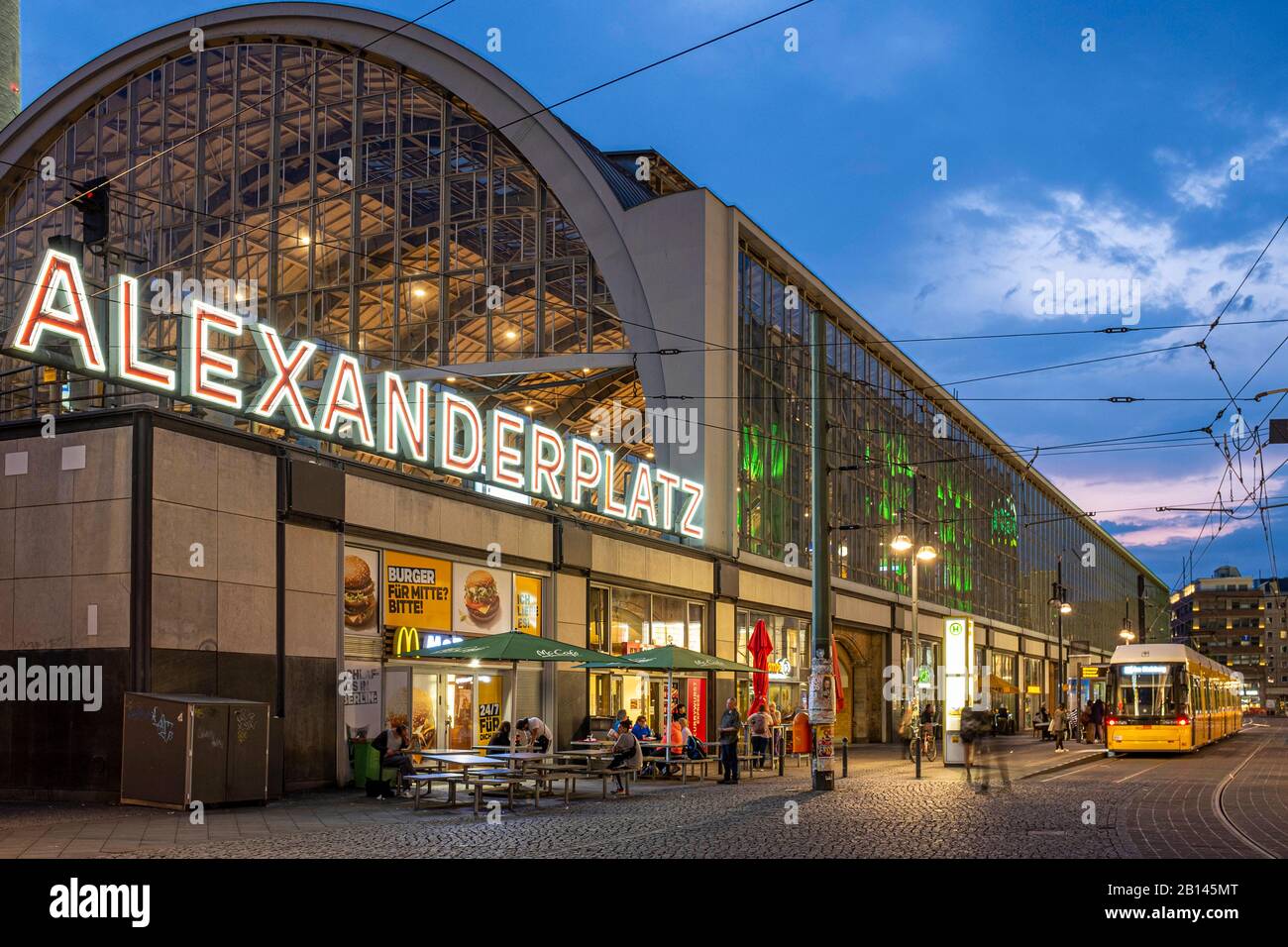 Alexanderplatz station, Mitte, Berlin Stock Photo