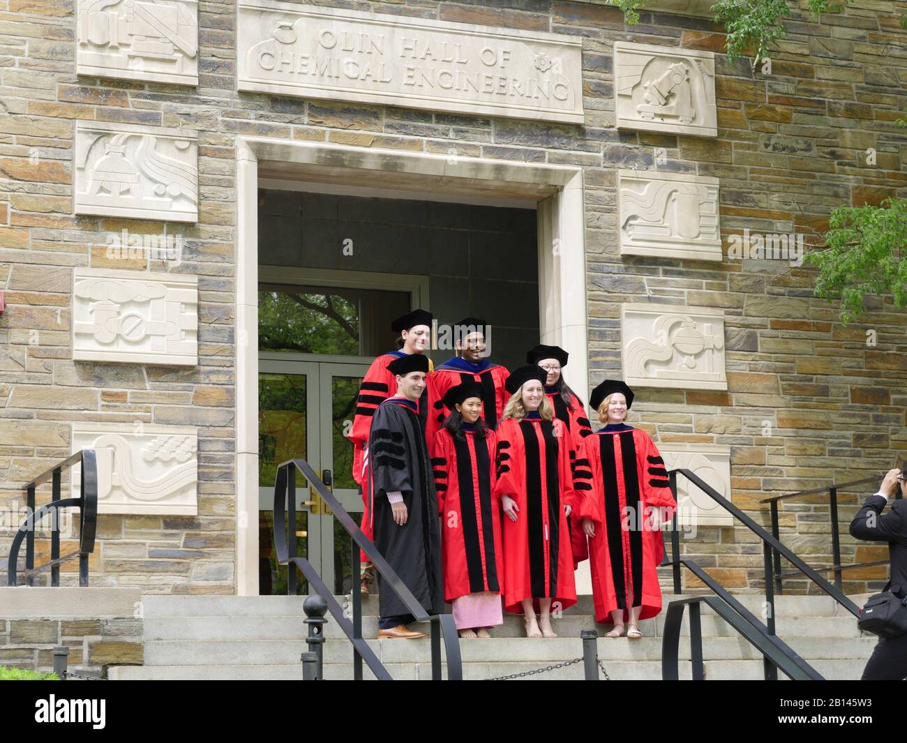 Cornell University, Ithaca, graduation day Stock Photo Alamy