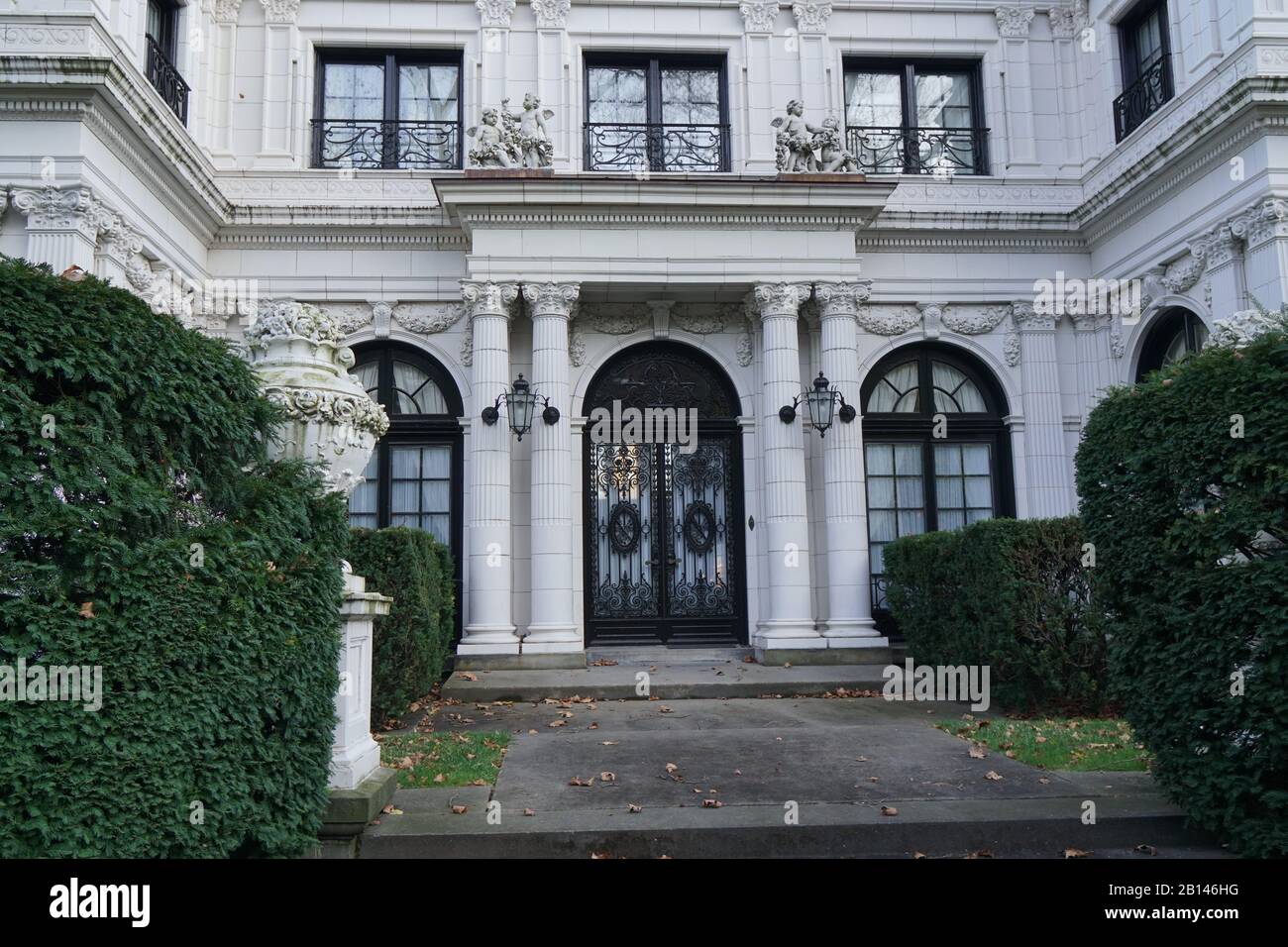 Moreland House Mansion, Pittsburgh Stock Photo Alamy