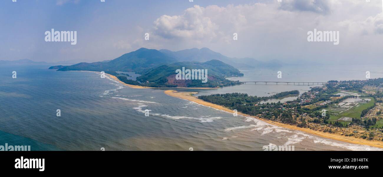 Beach near Hue, Vietnam Stock Photo