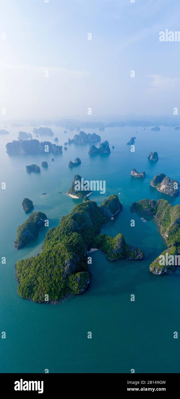 Halong Bay, Vietnam Stock Photo