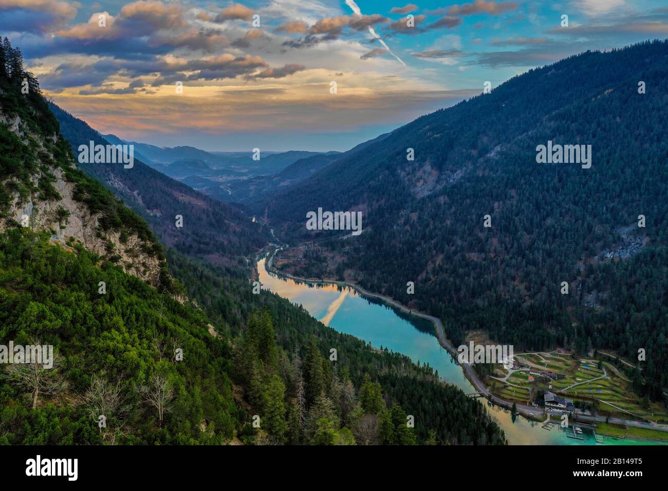 Plansee, Austria Stock Photo