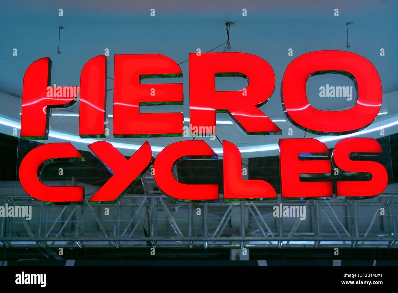 Hero Cycles Logo Stock Photo