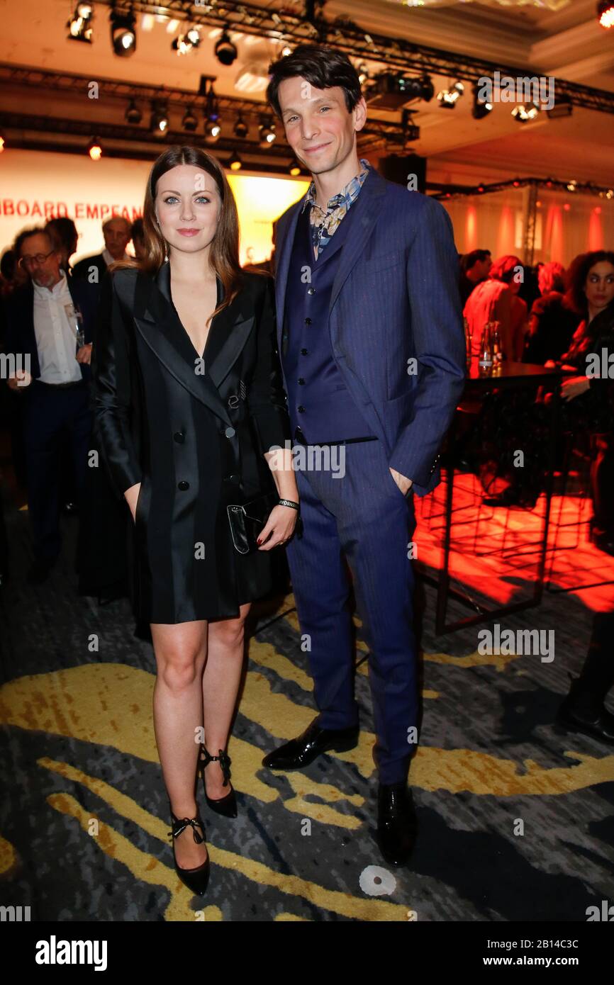 Berlin, Germany. 22nd Feb, 2020. 70th Berlinale, Medienboard Party