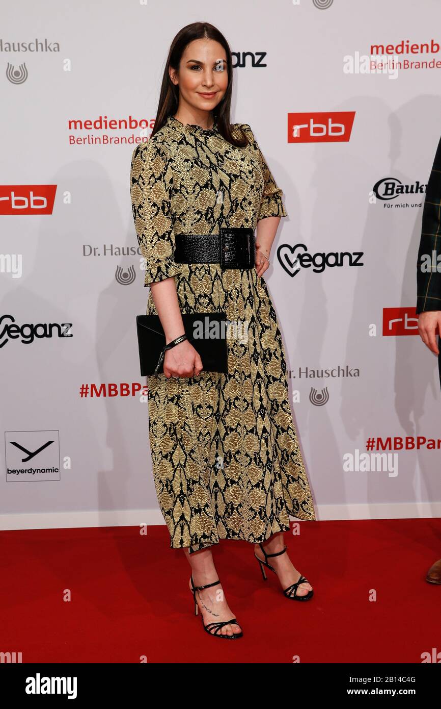 Berlin, Germany. 22nd Feb, 2020. 70th Berlinale, Medienboard Party