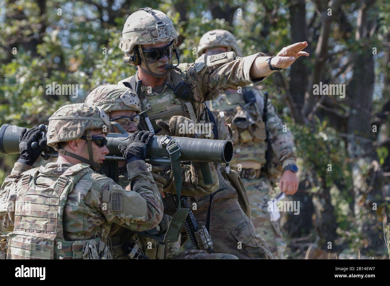 U.S. Army paratroopers assigned to the 2nd Brigade Combat Team, 82nd ...