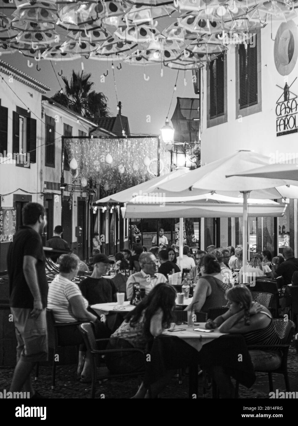 FUNCHAL, MADEIRA, PORTUGAL BLACK AND WHITE Stock Photo Alamy