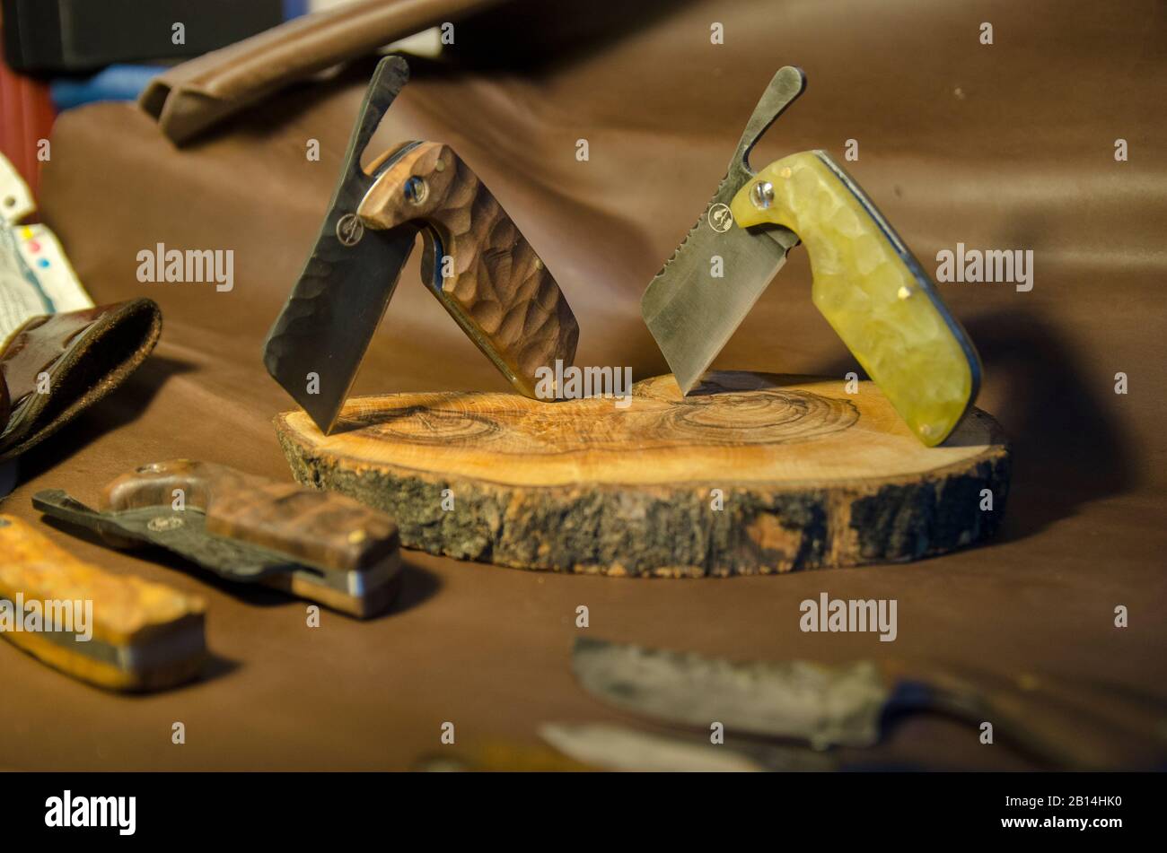 Bushcraft Knife 1 Stock Photo