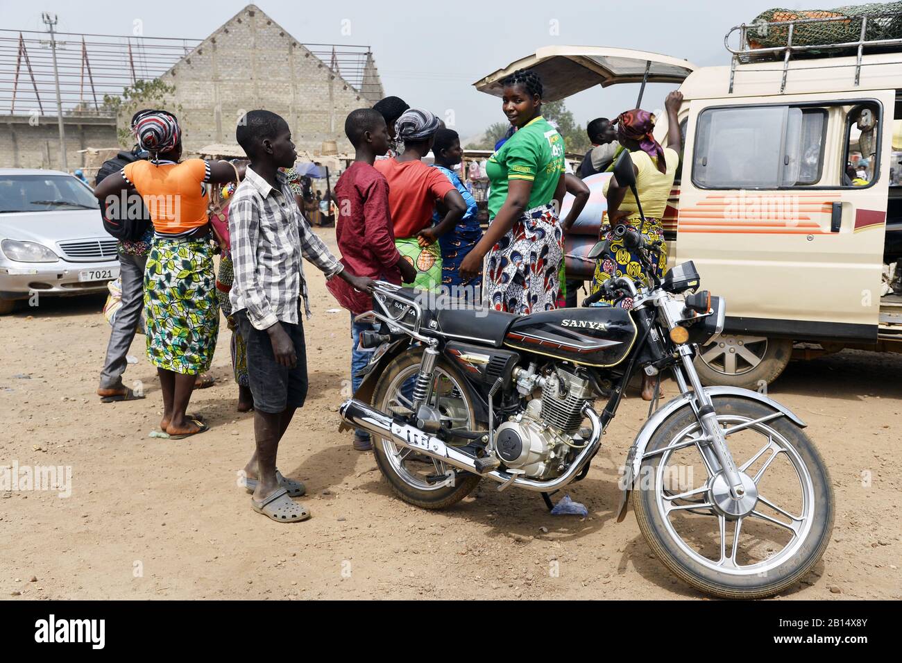 Food Market of Kpalimé Togo West Africa Stock Photo Alamy
