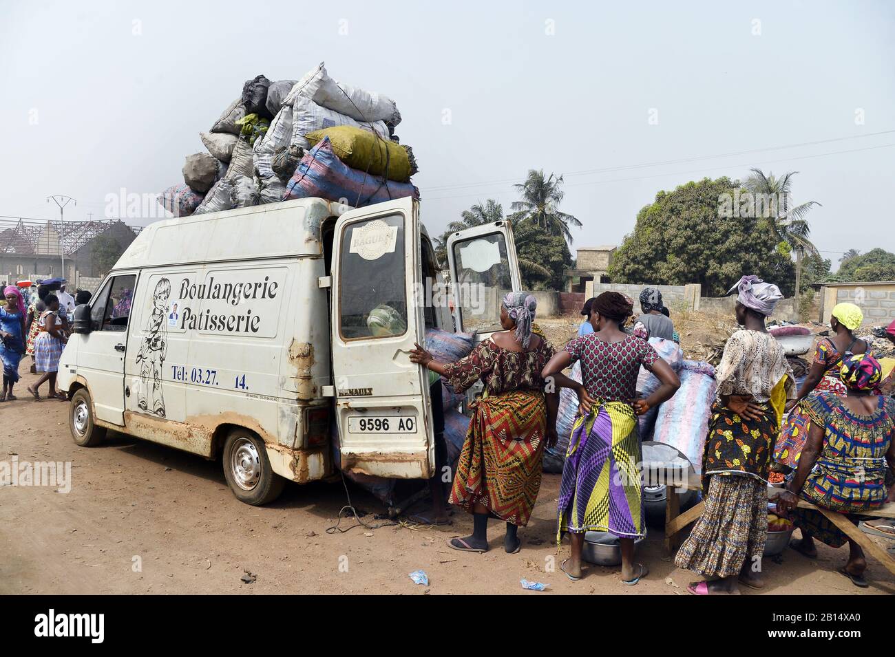 Food Market of Kpalimé Togo West Africa Stock Photo Alamy