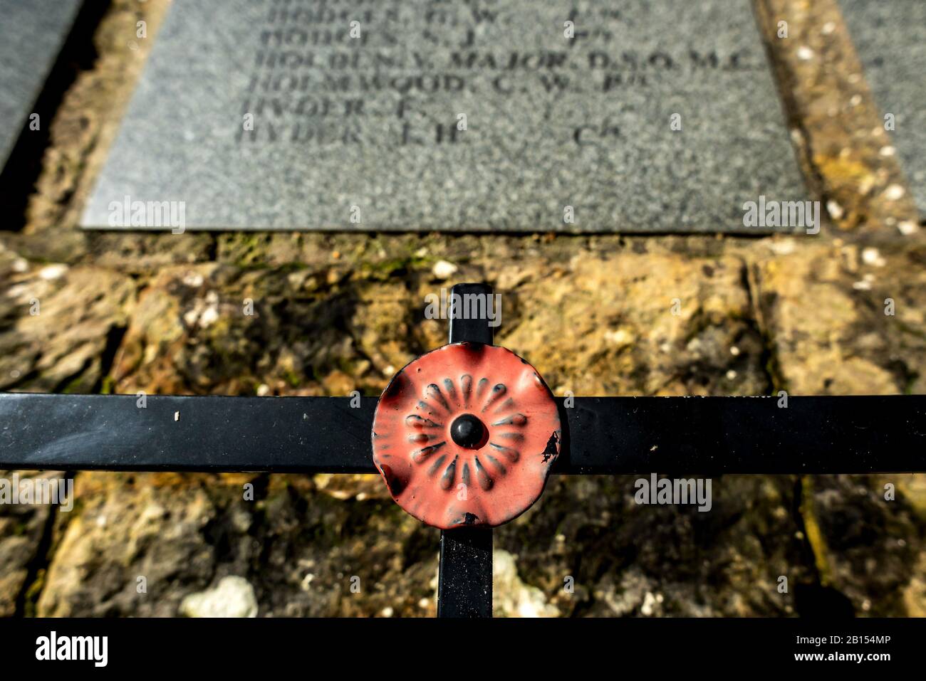 The war memorial near All Saints Church in Crowborough Stock Photo - Alamy
