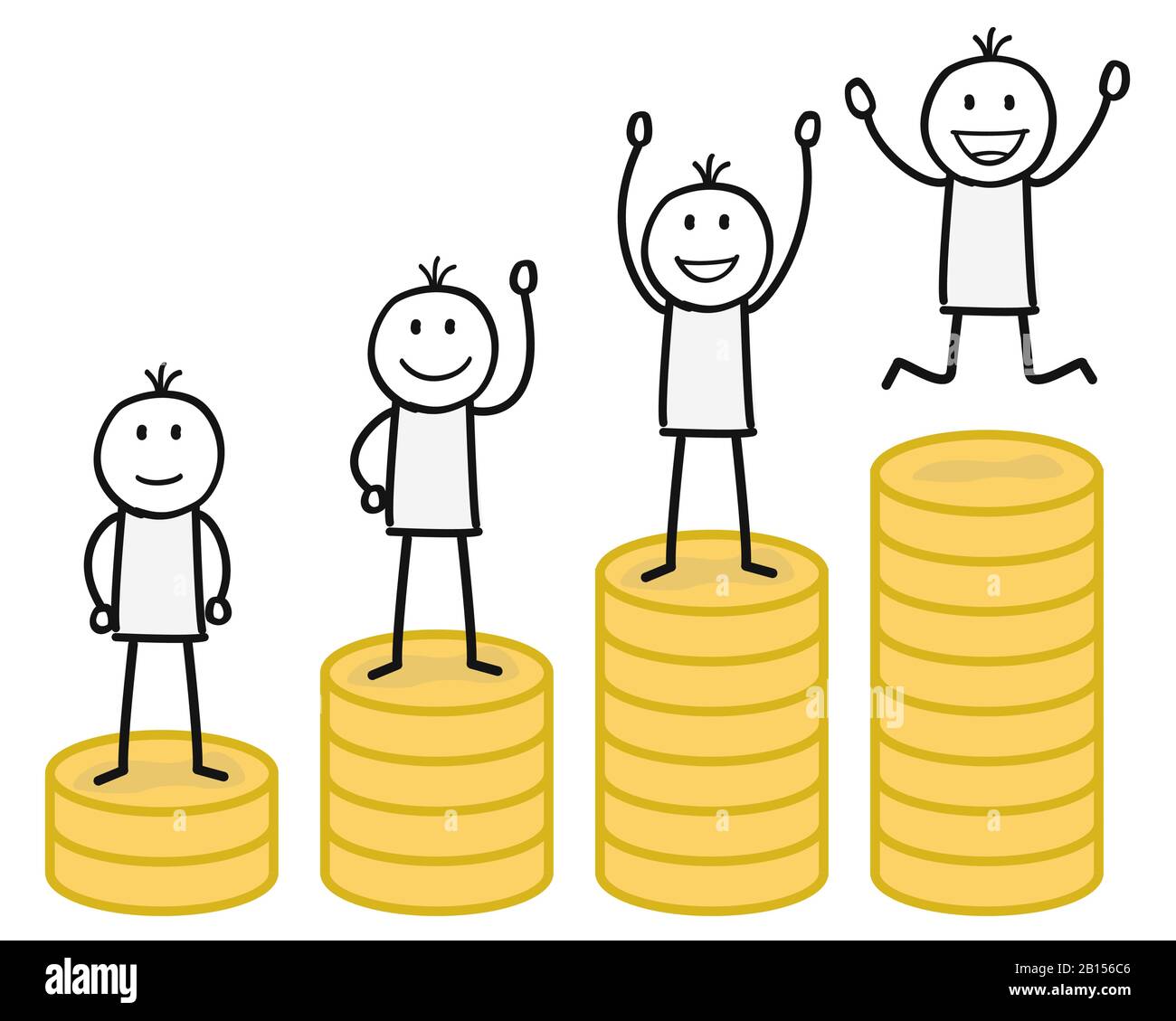 Financial plan vector vectors hi-res stock photography and images - Alamy