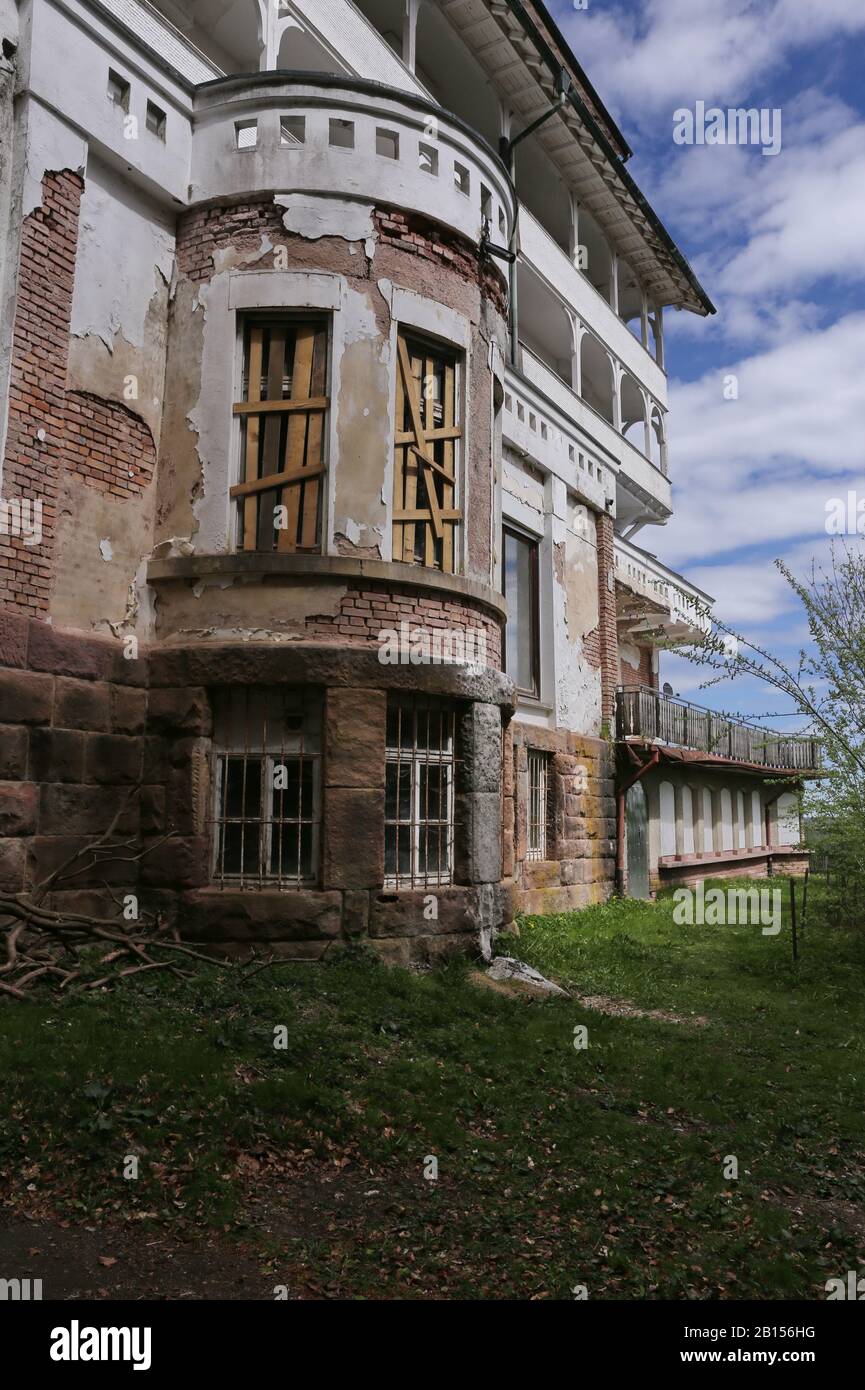 The former Hotel Waldlust in the Black Forest, Germany Stock Photo